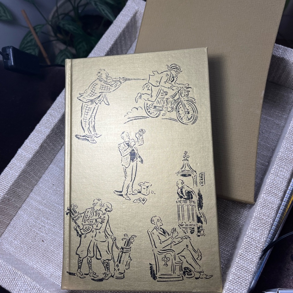 The Plums of P.G. Wodehouse – 1997 Folio Society with Slipcase